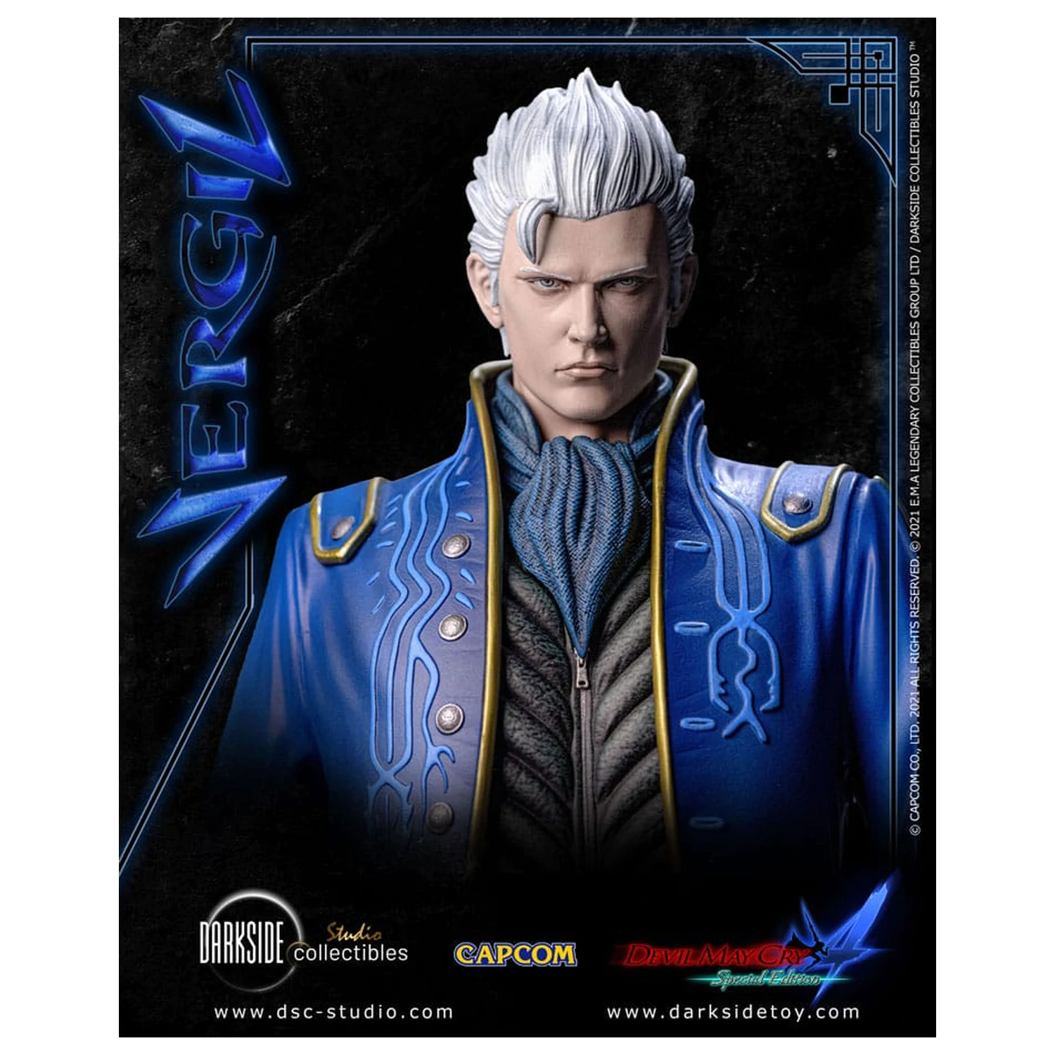 Devil May Cry 4 premium kip 1/4 Vergil 51 cm fotografija izdelka