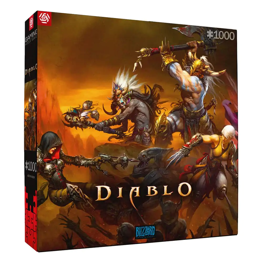 Diablo Gaming Sestavljanka Heroes Battle (1000 kosov) fotografija izdelka