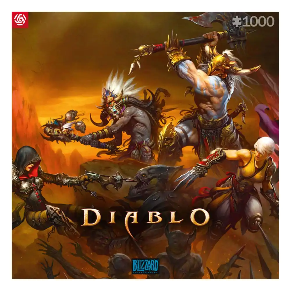 Diablo Gaming Sestavljanka Heroes Battle (1000 kosov) fotografija izdelka