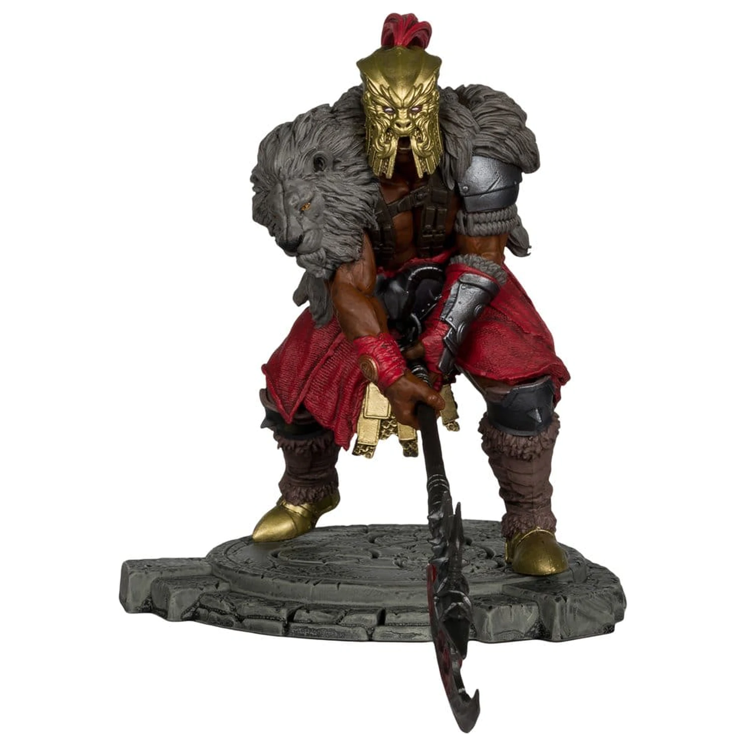 Diablo IV 1/12 Pomanjšana omejena izdaja stoječa figura Barbarian 12 cm fotografija izdelka