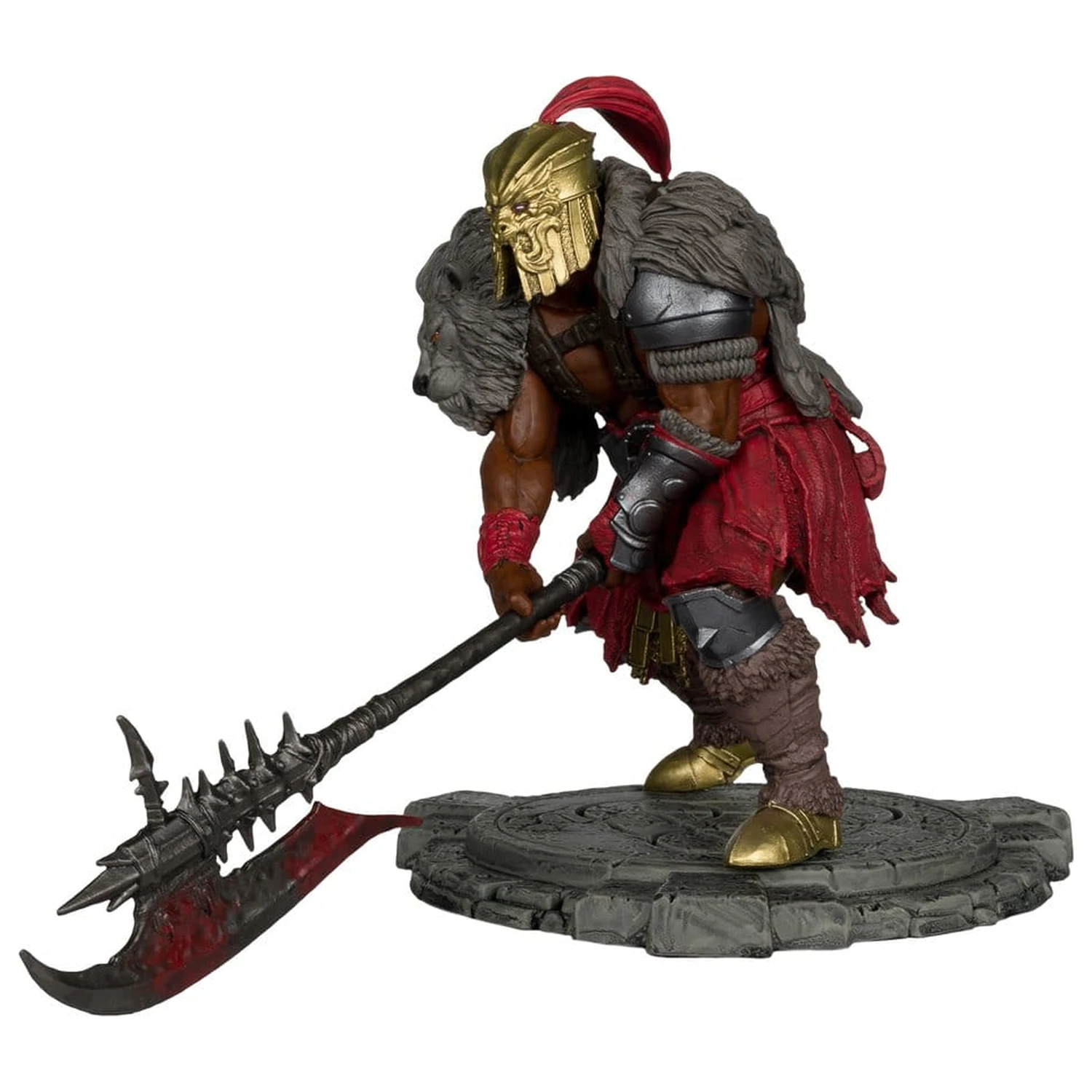 Diablo IV 1/12 Pomanjšana omejena izdaja stoječa figura Barbarian 12 cm fotografija izdelka