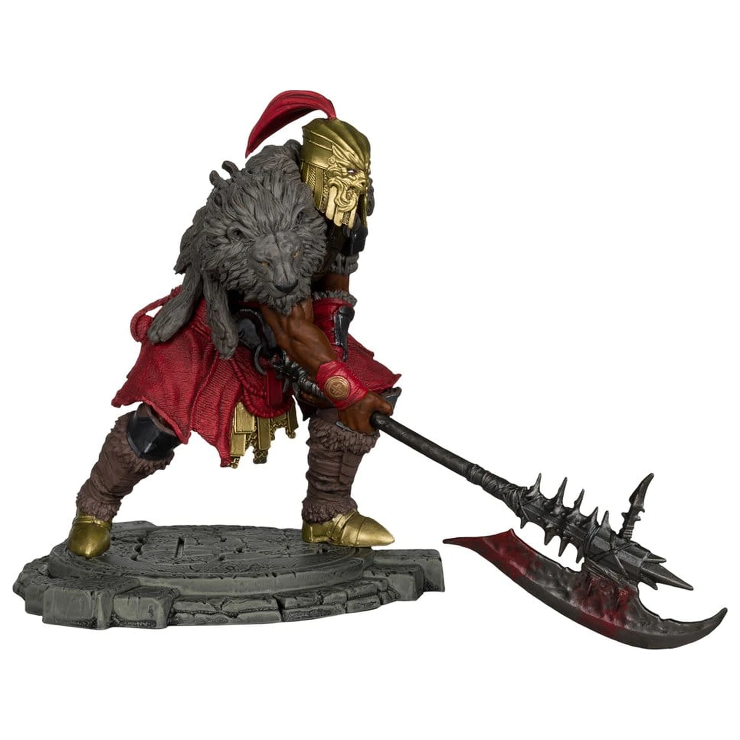 Diablo IV 1/12 Pomanjšana omejena izdaja stoječa figura Barbarian 12 cm fotografija izdelka