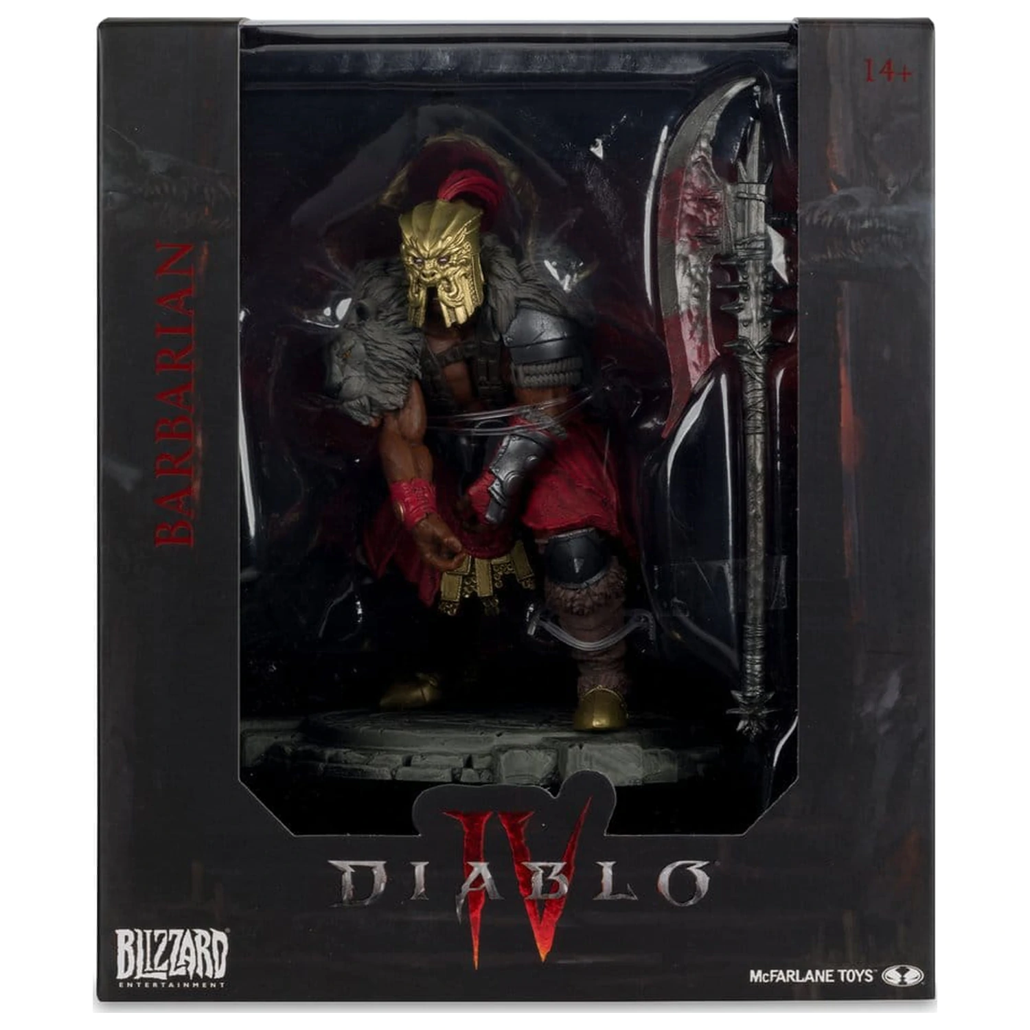 Diablo IV 1/12 Pomanjšana omejena izdaja stoječa figura Barbarian 12 cm fotografija izdelka