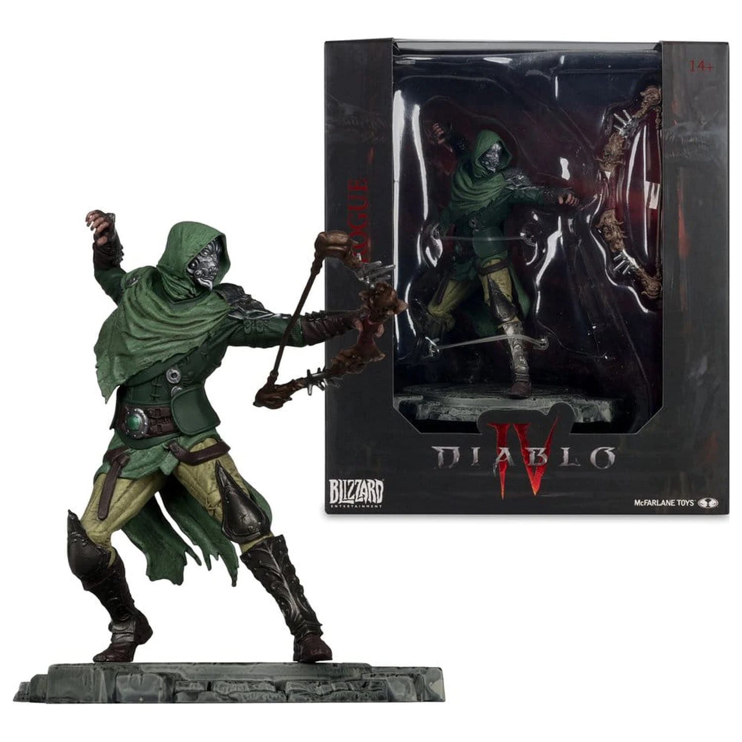 Diablo IV 1/12 merila omejena izdaja stoječa figura Rogue 13 cm fotografija izdelka