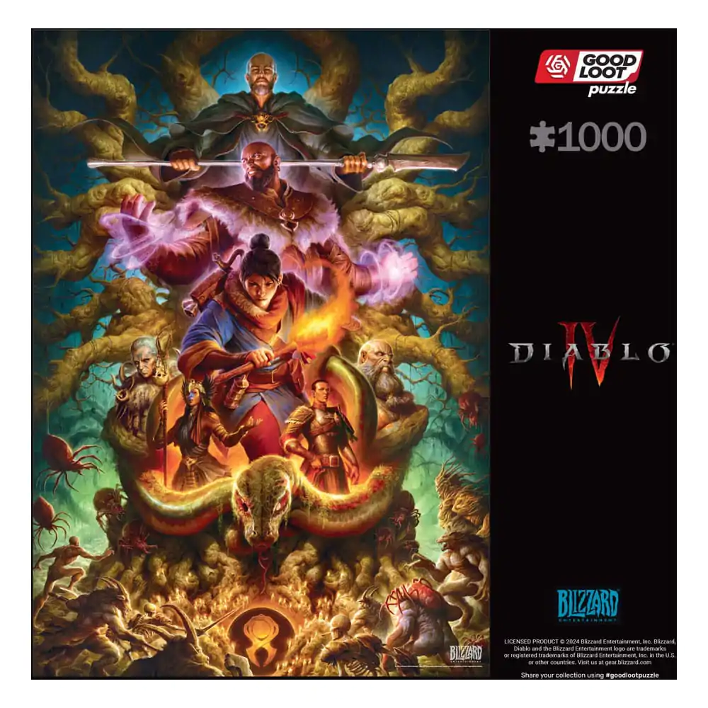 Diablo IV Gaming sestavljanka Horadrim (1000 kosov) fotografija izdelka