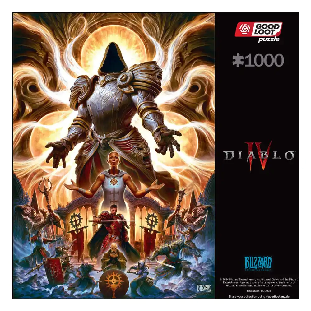 Diablo IV Gaming Puzzle Inarius The Father (1000 kosov) fotografija izdelka