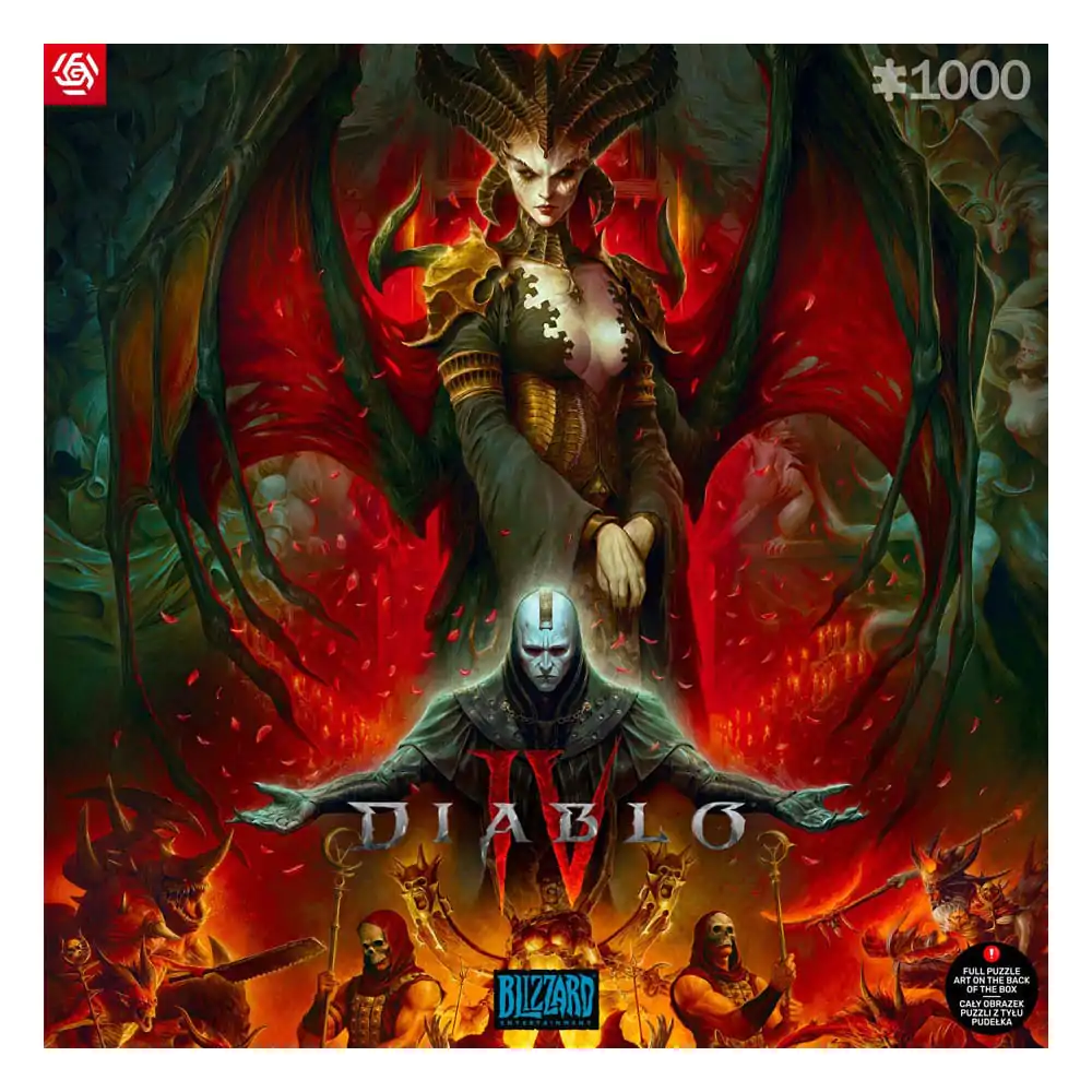 Diablo IV Gaming Puzzle Lilith Composition (1000 kosov) fotografija izdelka