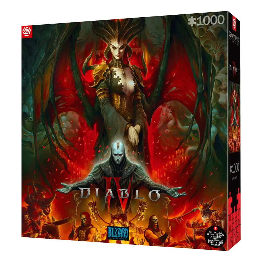 Diablo IV Gaming Puzzle Lilith Composition (1000 kosov) fotografija izdelka