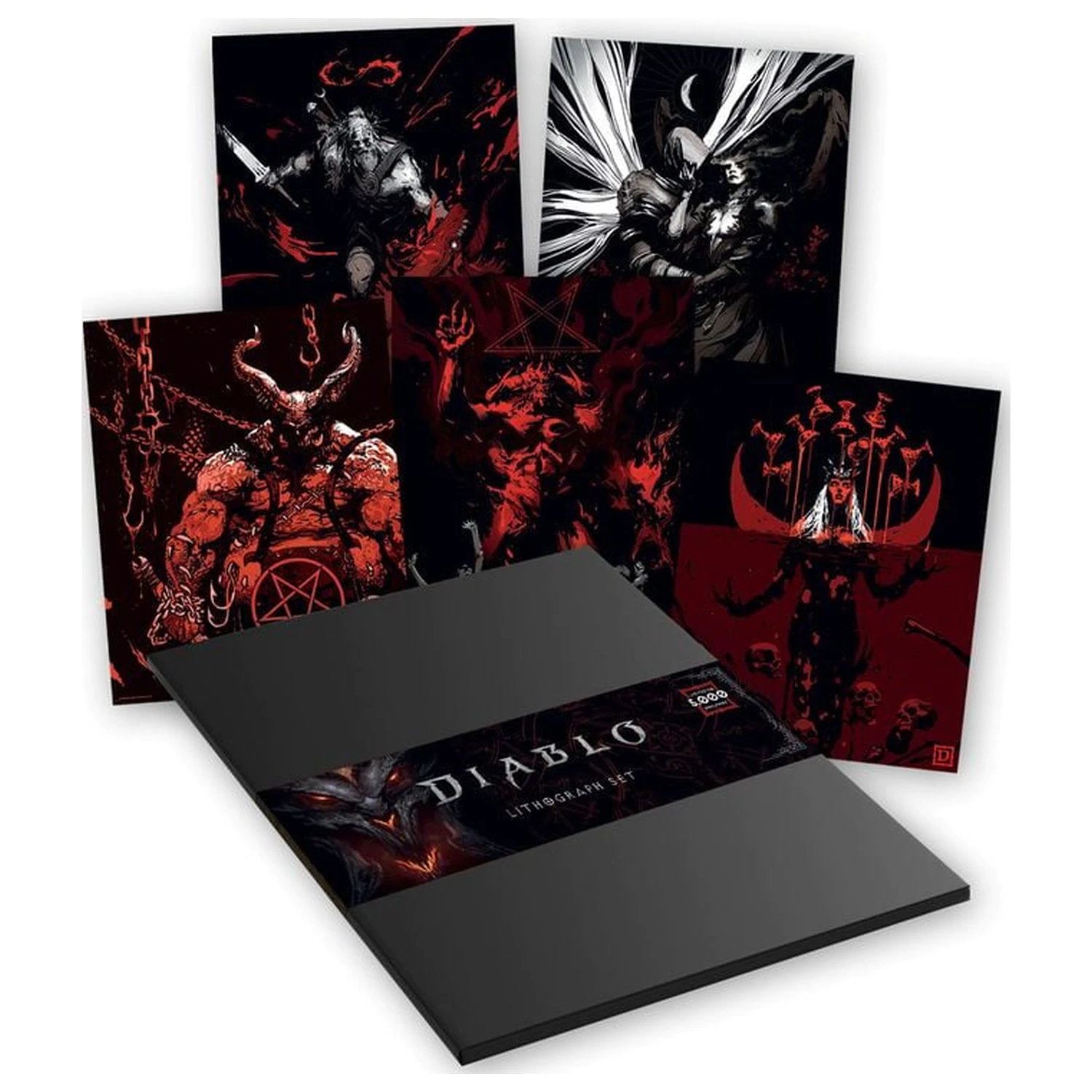 Diablo komplet litografij – omejena izdaja fotografija izdelka