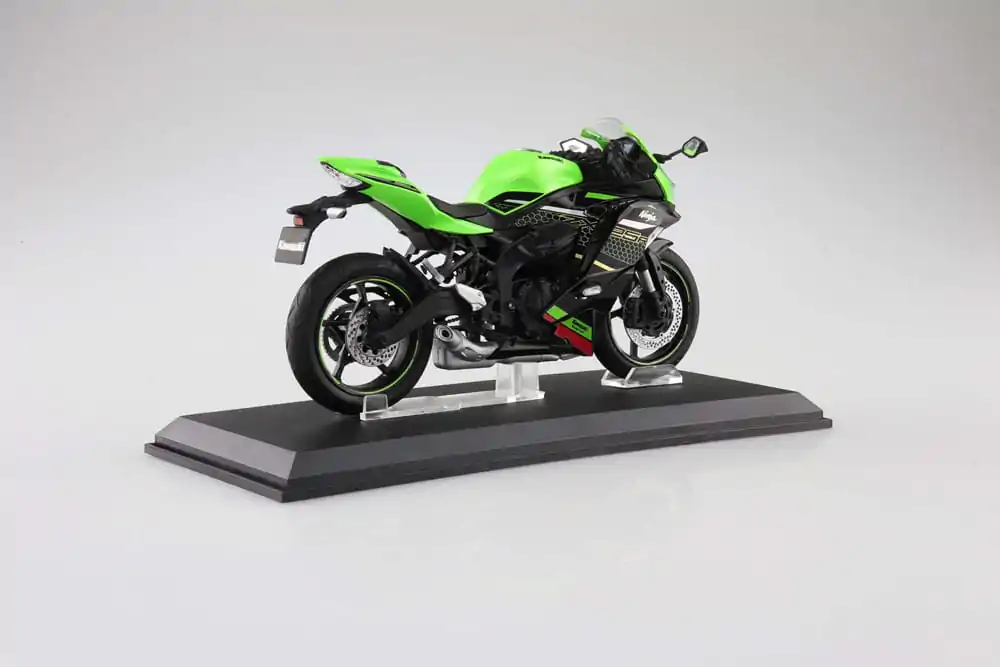 Statična figura motornega kolesa Diecast Series 1/12 Kawasaki Ninja ZX-25R Lime Green×Ebony 16 cm fotografija izdelka