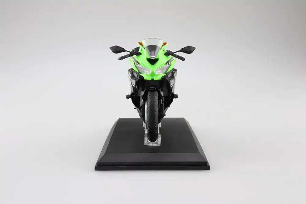 Statična figura motornega kolesa Diecast Series 1/12 Kawasaki Ninja ZX-25R Lime Green×Ebony 16 cm fotografija izdelka