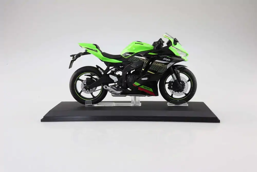 Statična figura motornega kolesa Diecast Series 1/12 Kawasaki Ninja ZX-25R Lime Green×Ebony 16 cm fotografija izdelka