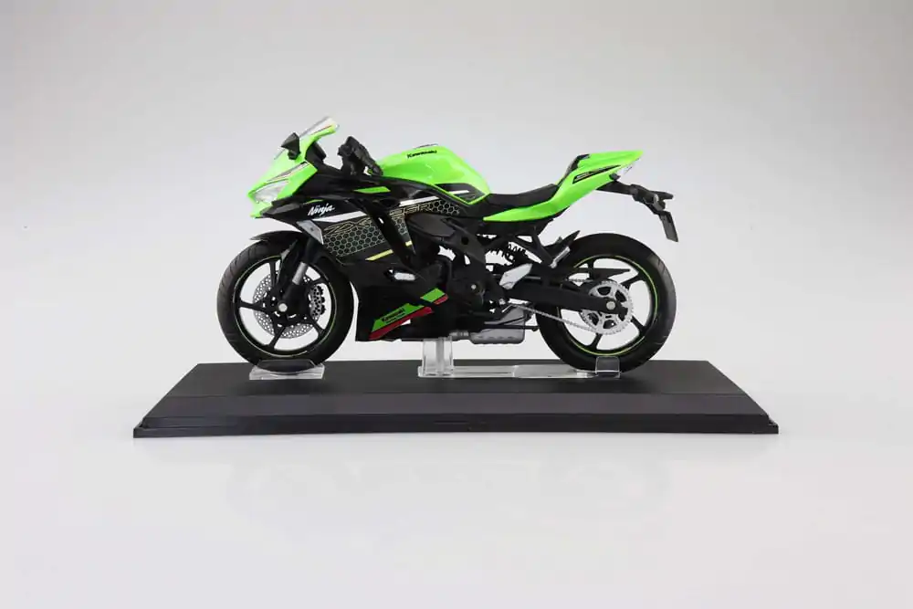 Statična figura motornega kolesa Diecast Series 1/12 Kawasaki Ninja ZX-25R Lime Green×Ebony 16 cm fotografija izdelka