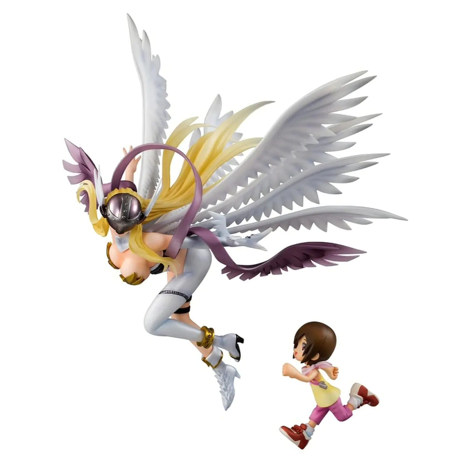Digimon Adventure Precious G.E.M. Serija PVC kip Angewomon & Hikari Yagami 22 cm fotografija izdelka