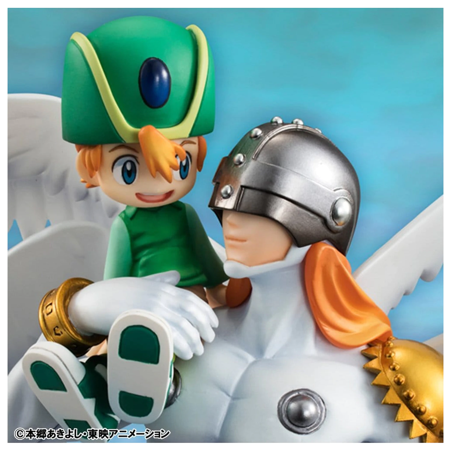 Digimon Adventure G.E.M. Series PVC figura Angemon & Takeru Takaishi 22 cm (Ponovitev) fotografija izdelka