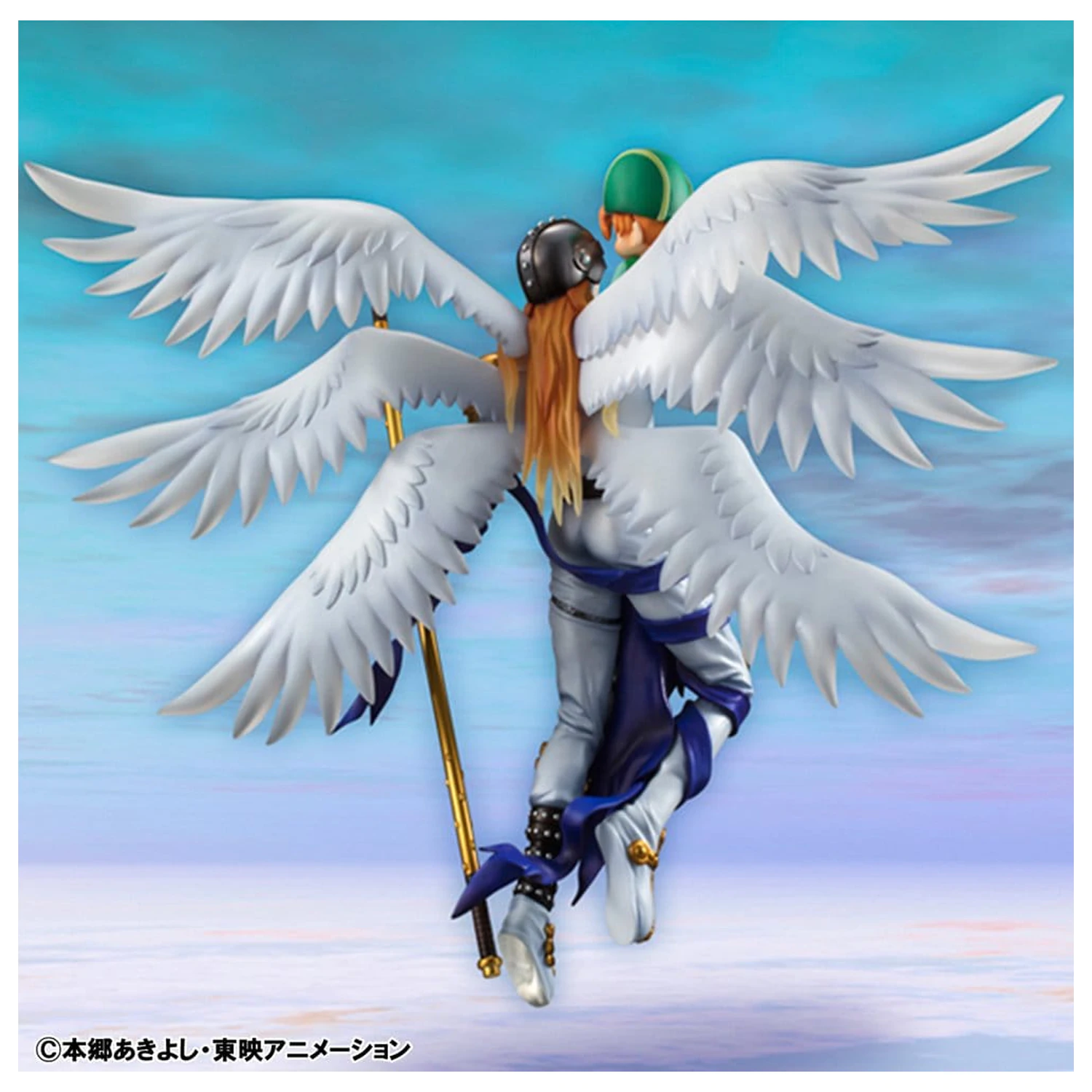 Digimon Adventure G.E.M. Series PVC figura Angemon & Takeru Takaishi 22 cm (Ponovitev) fotografija izdelka