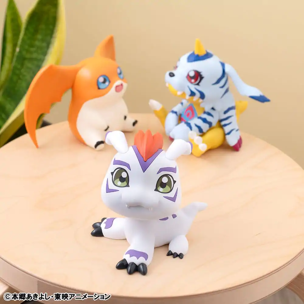 Digimon Adventure Look Up PVC Kipa Piyomon & Gomamon 11 cm (z darilom) fotografija izdelka