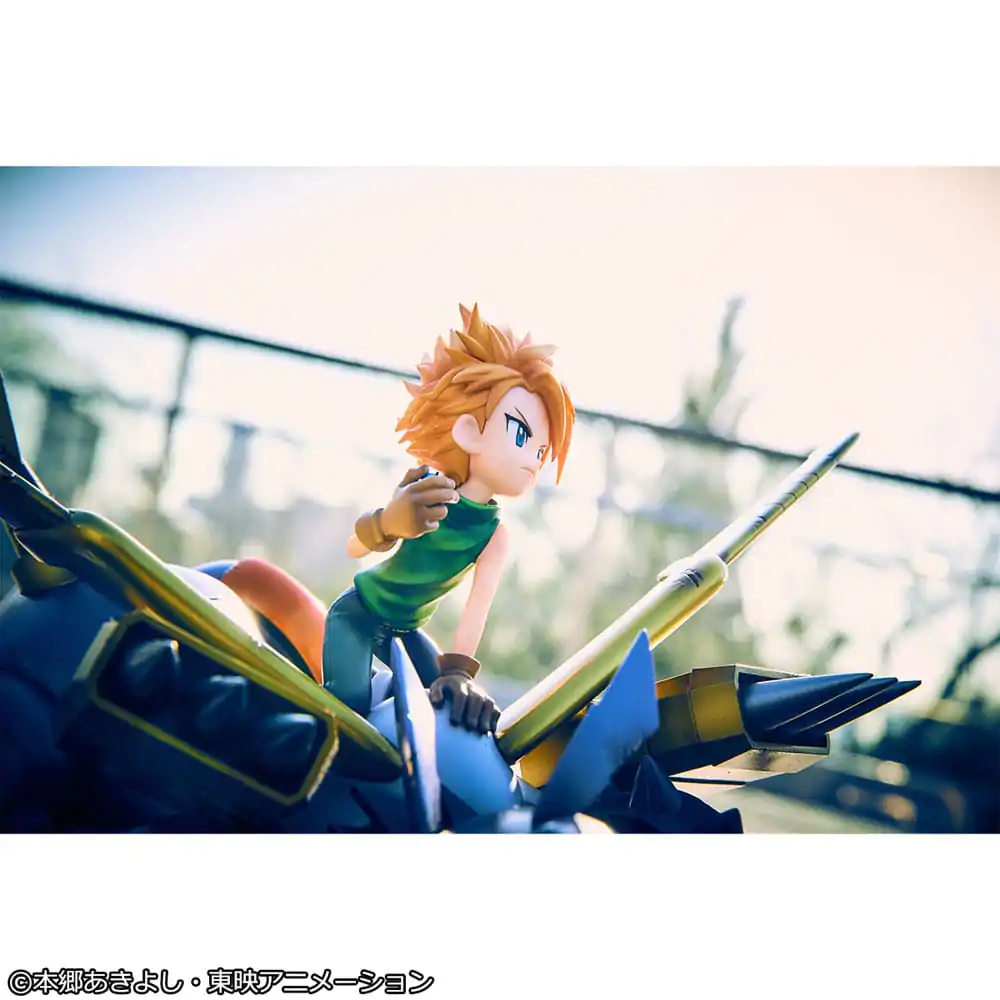 Digimon Adventure Precious G.E.M. Series PVC kip Metal Garurumon & Ishida Yamato 30 cm fotografija izdelka