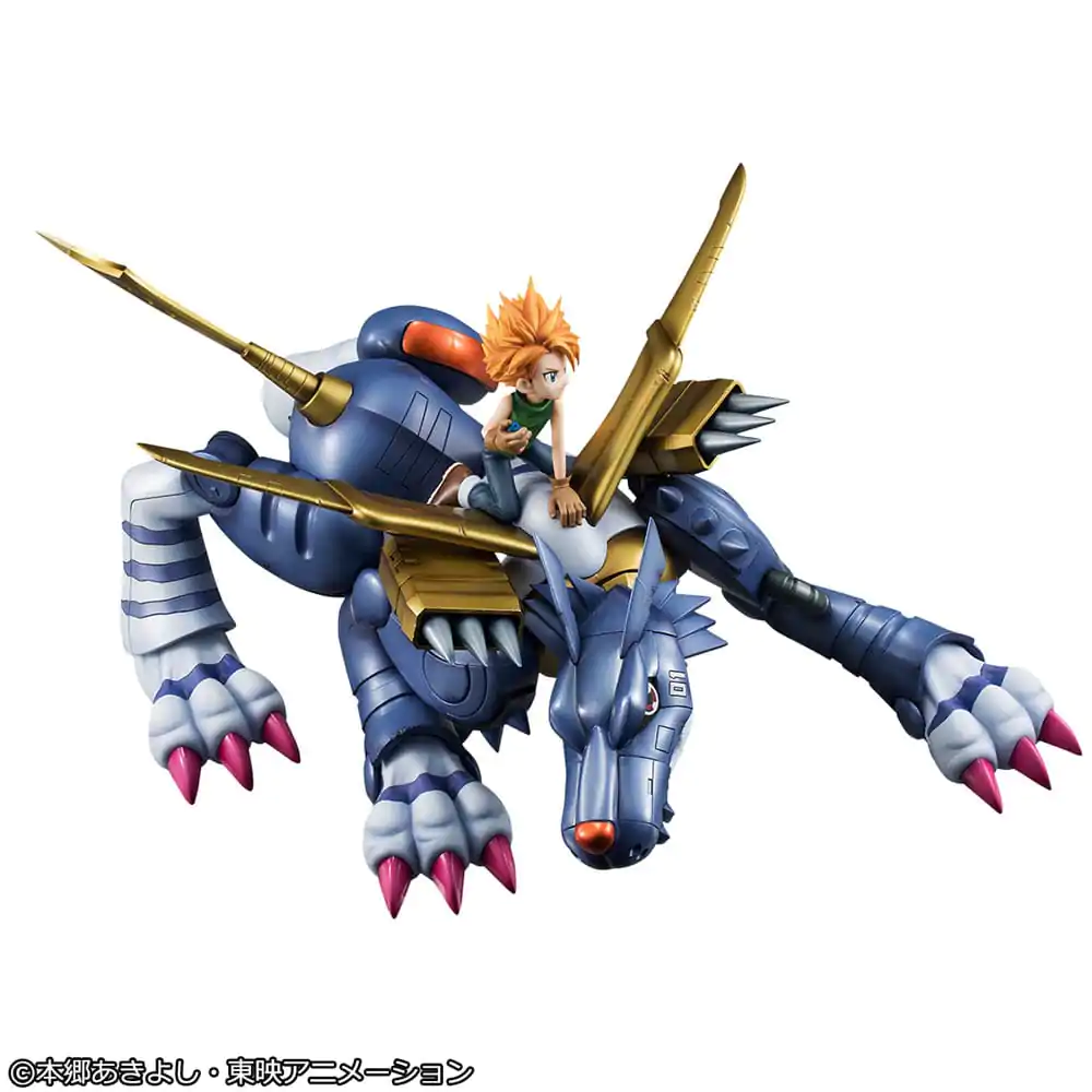 Digimon Adventure Precious G.E.M. Series PVC kip Metal Garurumon & Ishida Yamato 30 cm fotografija izdelka