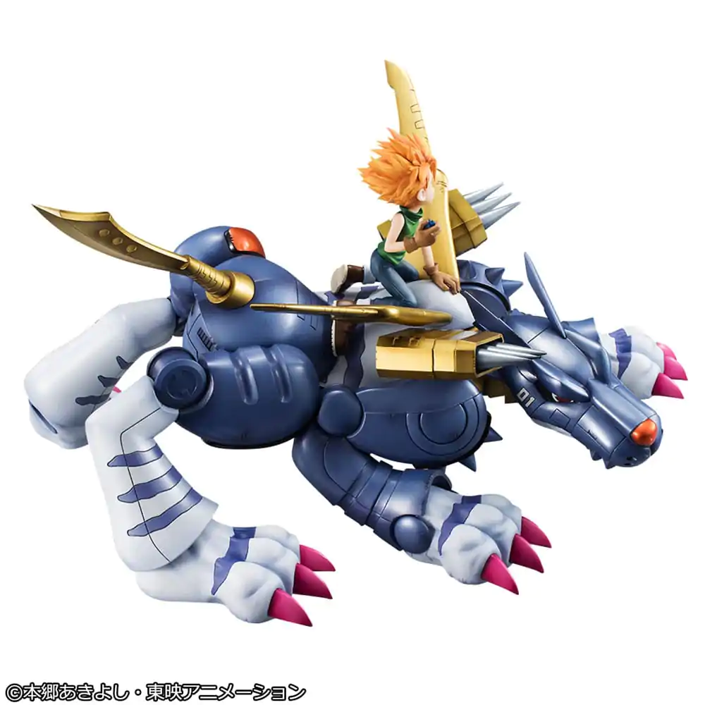 Digimon Adventure Precious G.E.M. Series PVC kip Metal Garurumon & Ishida Yamato 30 cm fotografija izdelka