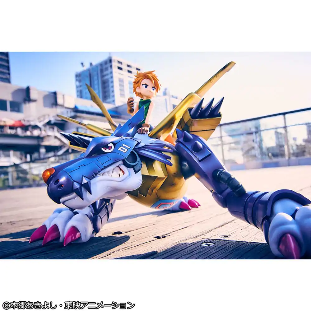 Digimon Adventure Precious G.E.M. Series PVC kip Metal Garurumon & Ishida Yamato 30 cm fotografija izdelka