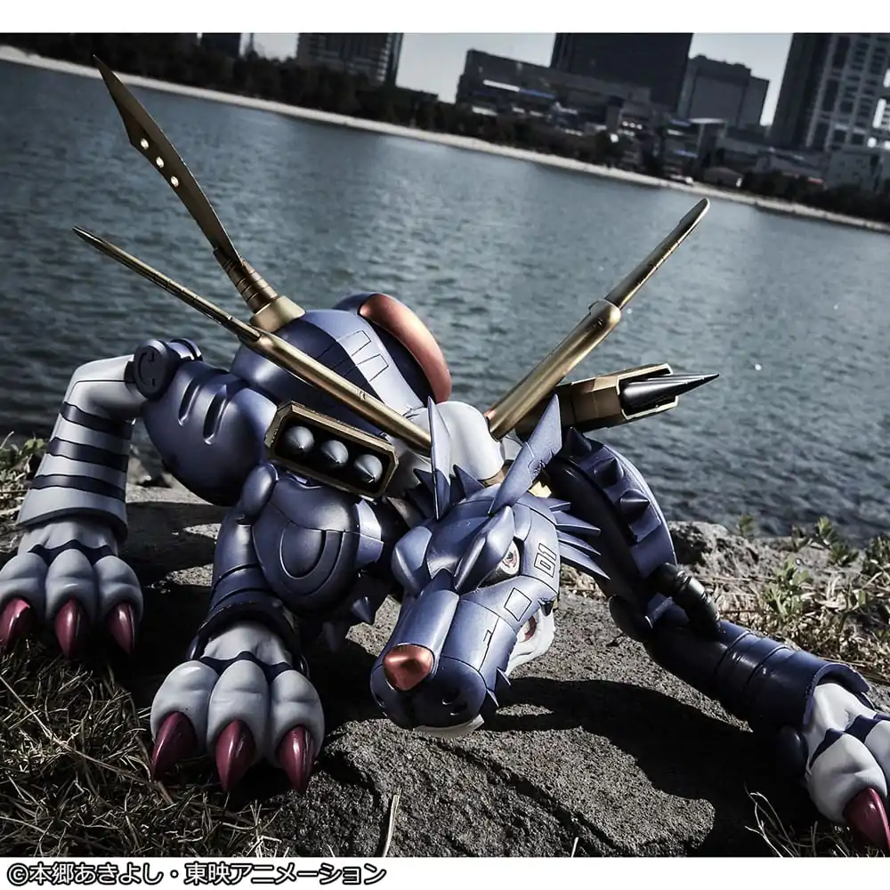 Digimon Adventure Precious G.E.M. Series PVC kip Metal Garurumon & Ishida Yamato 30 cm fotografija izdelka