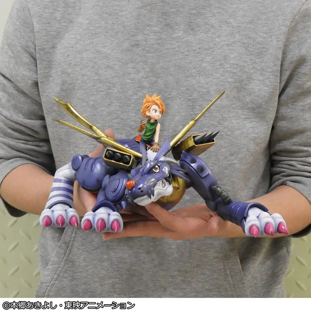 Digimon Adventure Precious G.E.M. Series PVC kip Metal Garurumon & Ishida Yamato 30 cm fotografija izdelka