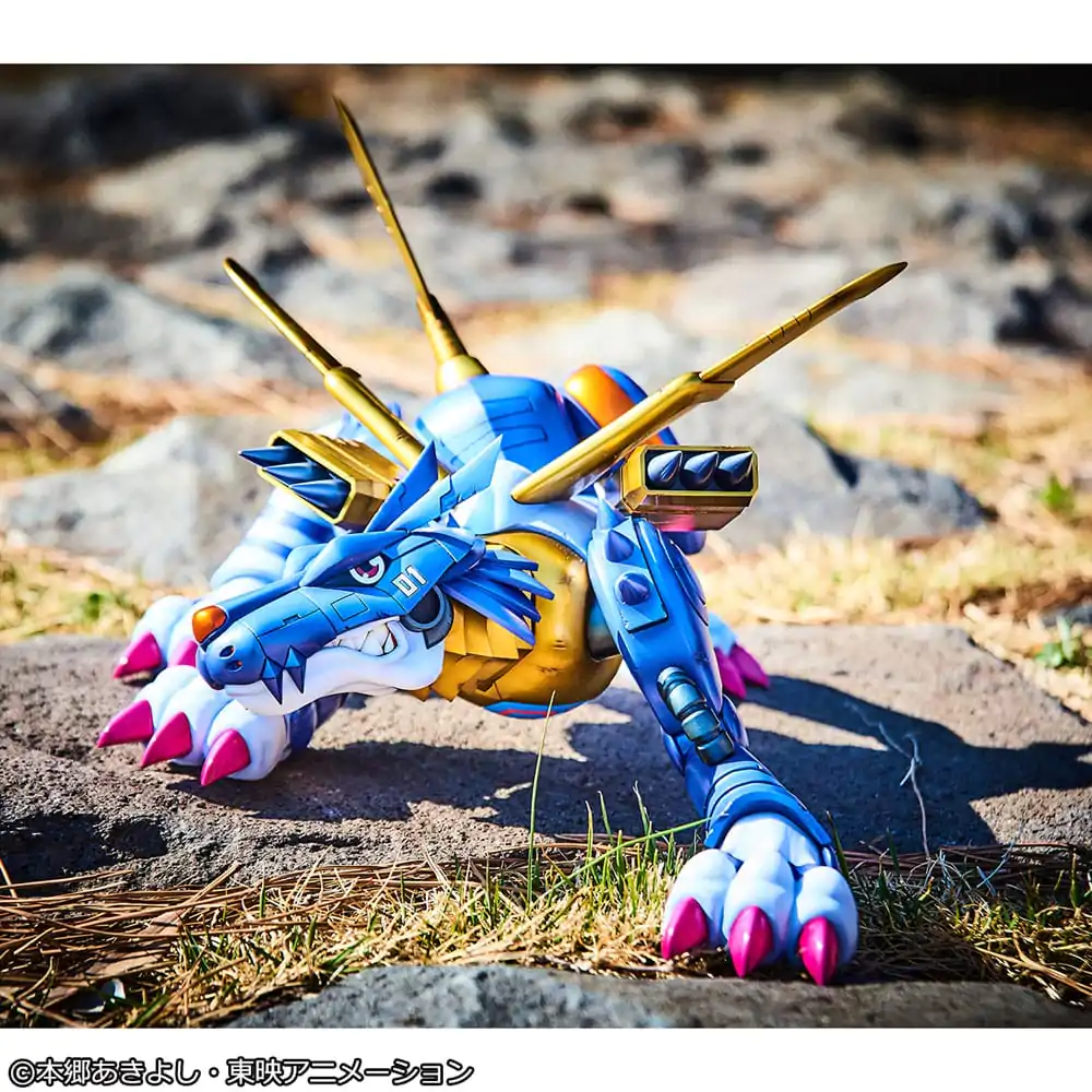 Digimon Adventure Precious G.E.M. Series PVC kip Metal Garurumon & Ishida Yamato 30 cm fotografija izdelka