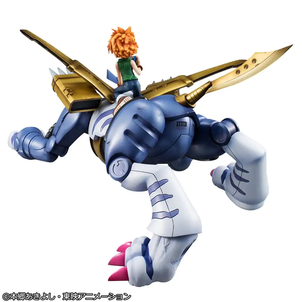 Digimon Adventure Precious G.E.M. Series PVC kip Metal Garurumon & Ishida Yamato 30 cm fotografija izdelka