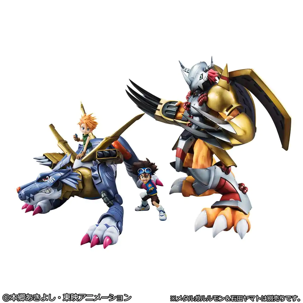 Digimon Adventure Precious G.E.M. Series PVC kip Wargreymon & Taichi Yagami 25 cm fotografija izdelka