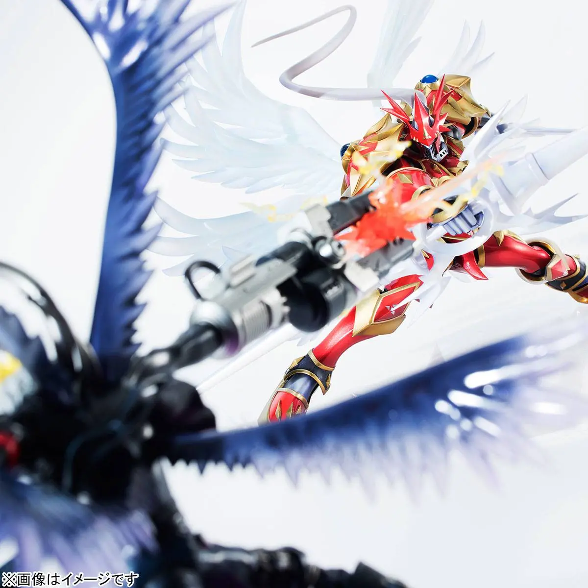 Digimon Tamers G.E.M. Series PVC kip Dukemon Crimson Mode 18 cm fotografija izdelka