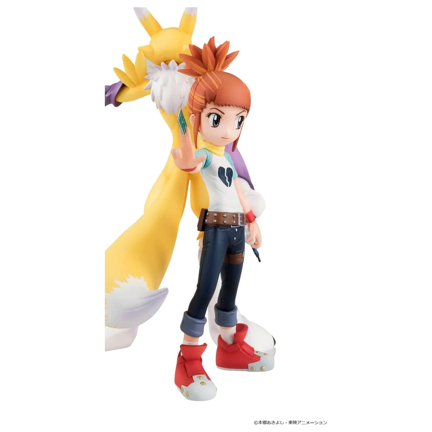 Digimon Tamers G.E.M. Series PVC figura Renamon & Ruki Makino 13 cm (ponovitev) fotografija izdelka