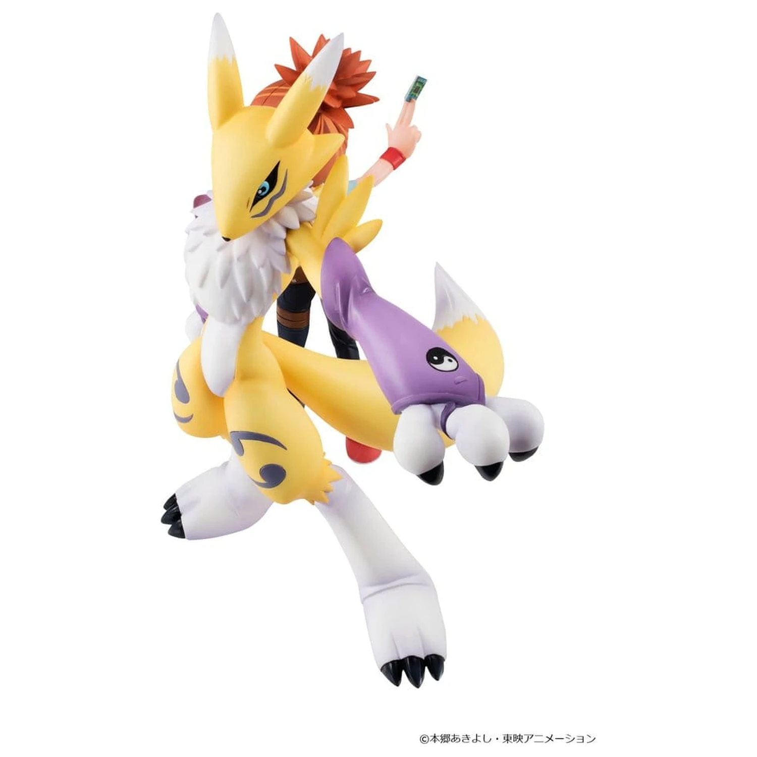 Digimon Tamers G.E.M. Series PVC figura Renamon & Ruki Makino 13 cm (ponovitev) fotografija izdelka