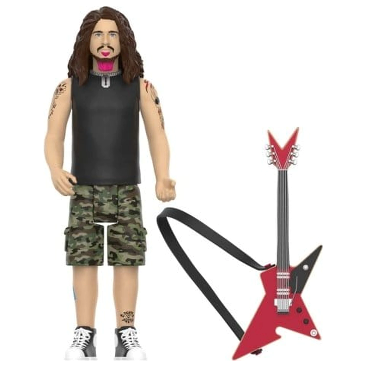 Dimebag Darrell ReAction akcijska figura Wave 01 Dimebag Darrell Culprit fotografija izdelka