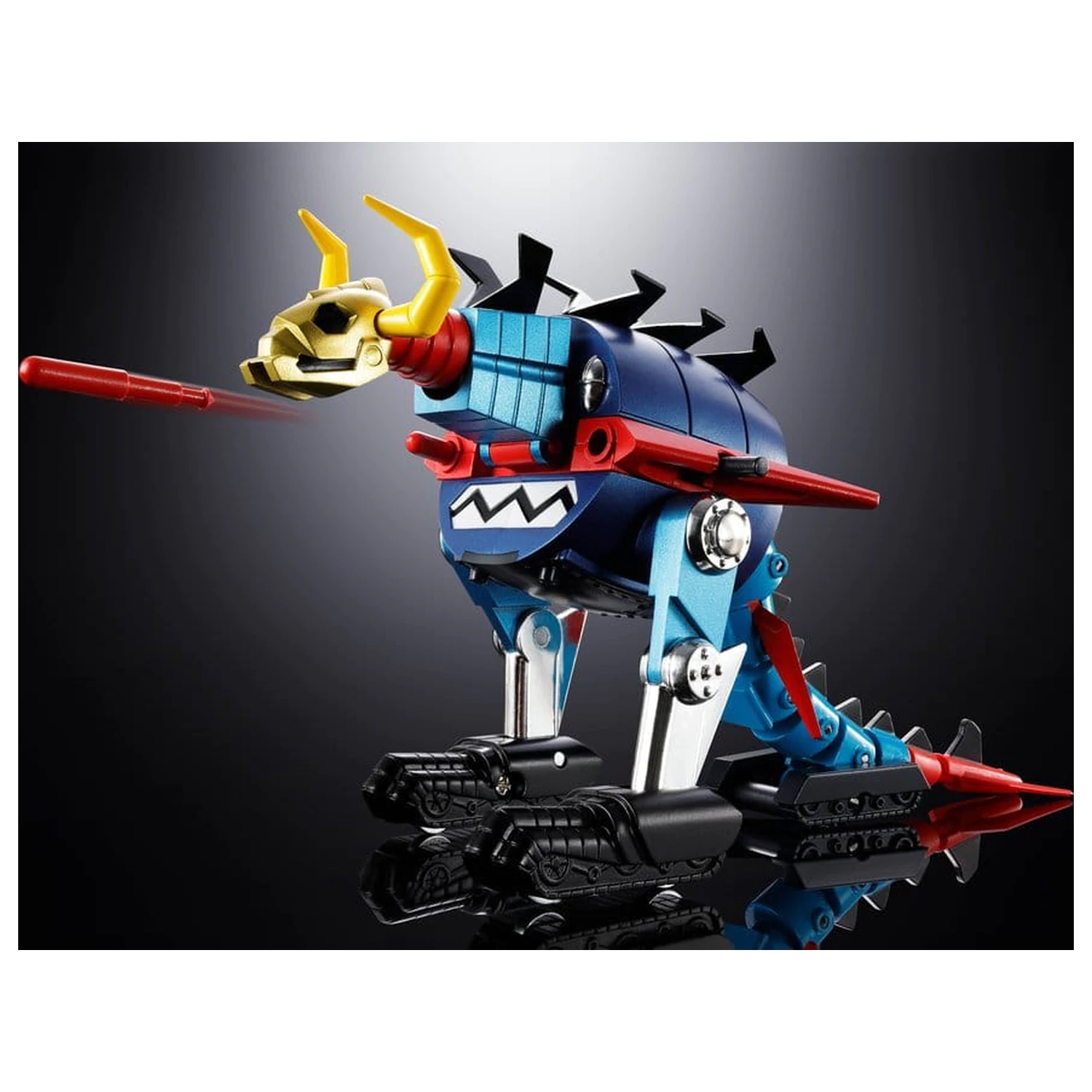 Dino Mech Gaiking Chogokin akcijska figura Daikumaryu & Gaiking 20 cm fotografija izdelka