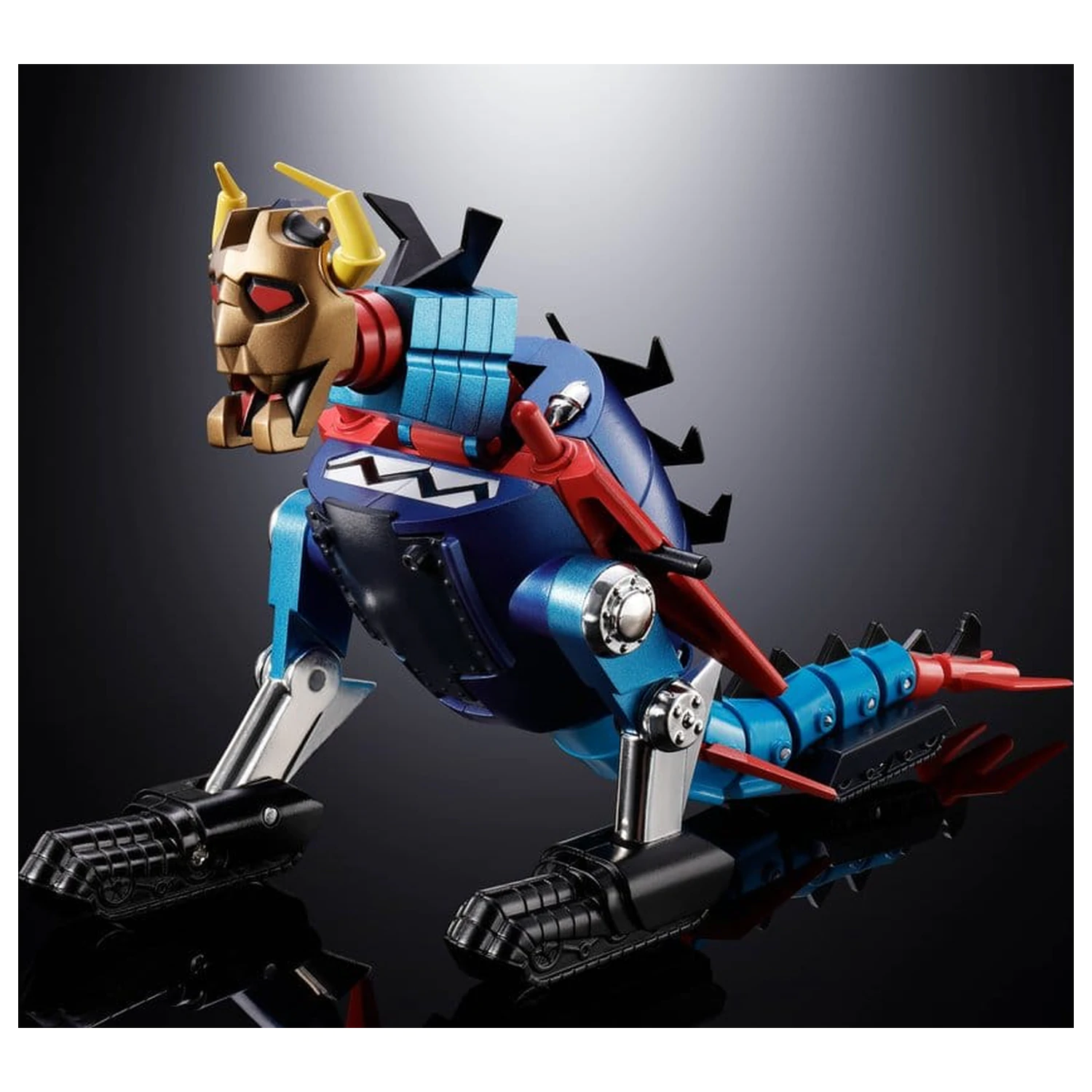 Dino Mech Gaiking Chogokin akcijska figura Daikumaryu & Gaiking 20 cm fotografija izdelka