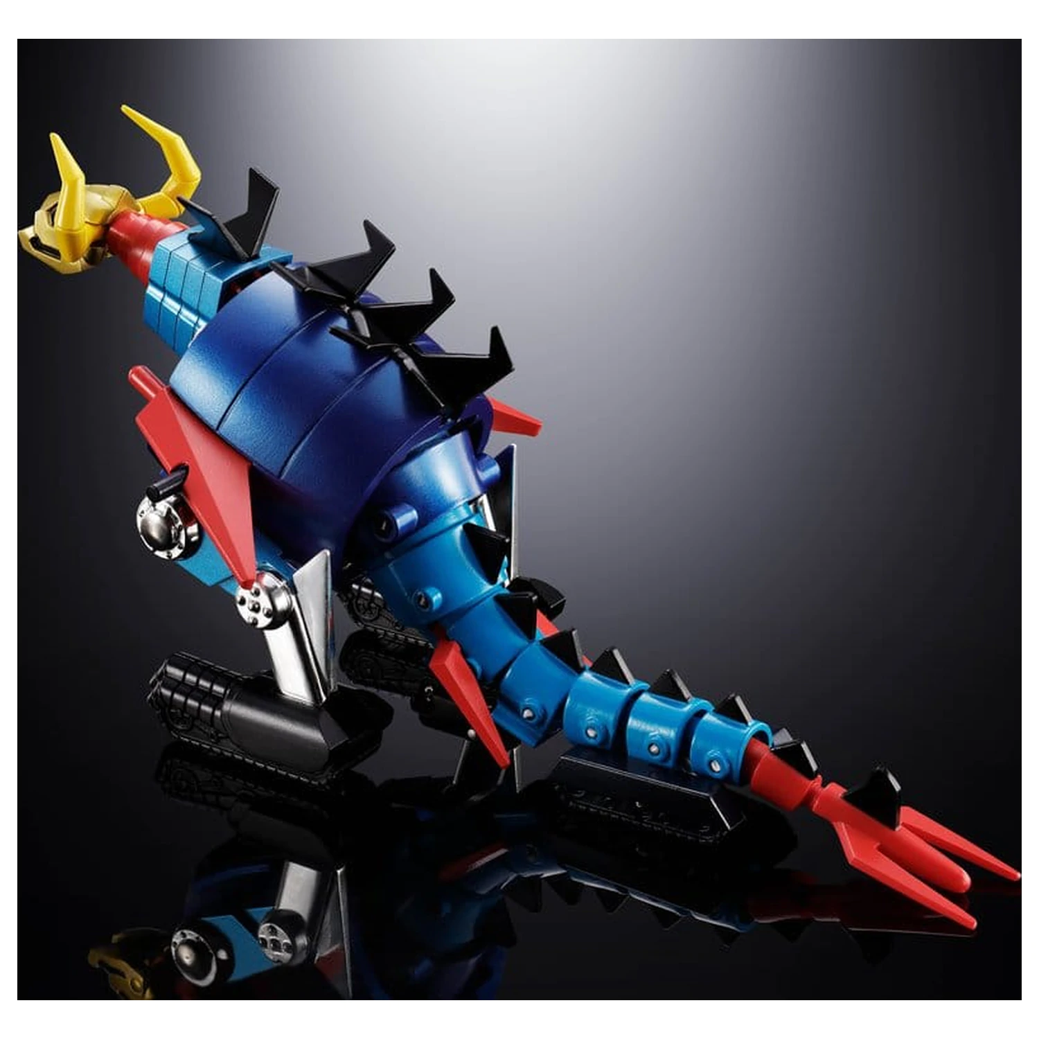 Dino Mech Gaiking Chogokin akcijska figura Daikumaryu & Gaiking 20 cm fotografija izdelka