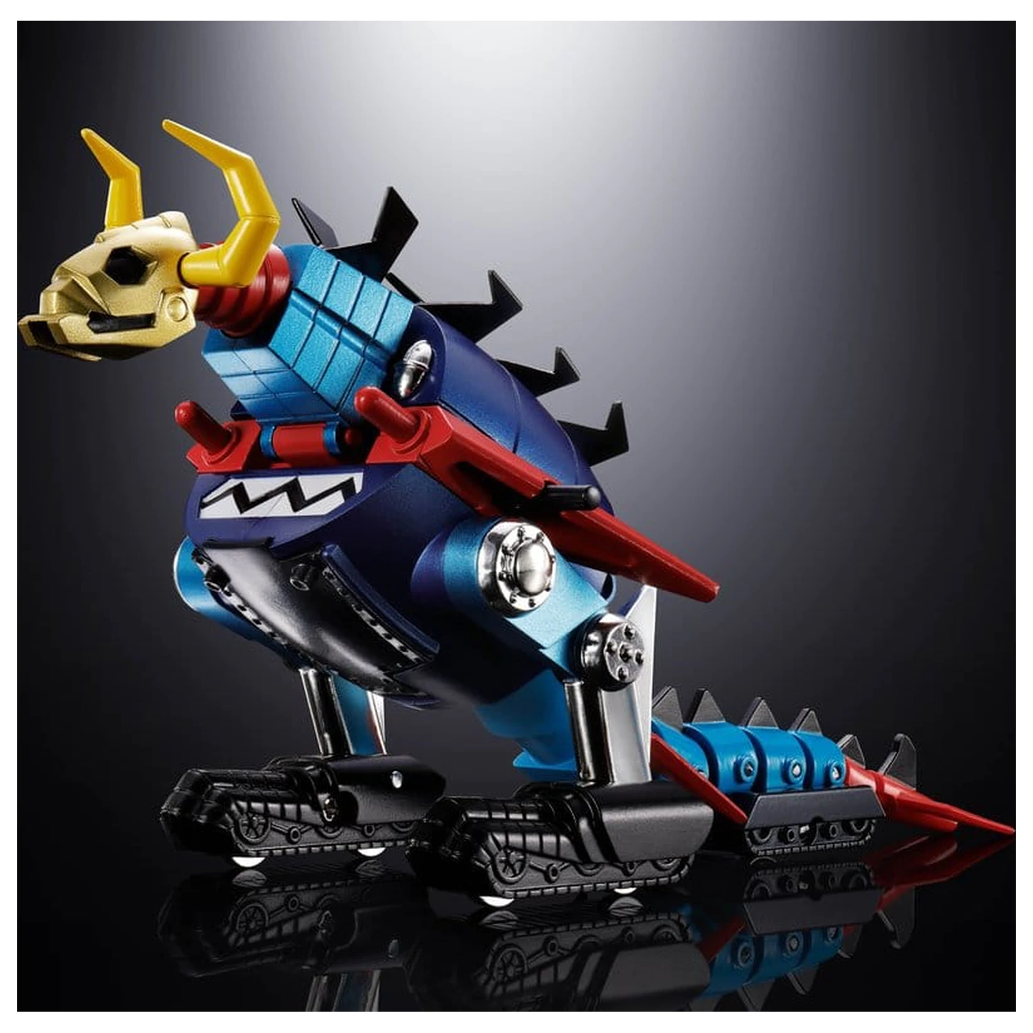 Dino Mech Gaiking Chogokin akcijska figura Daikumaryu & Gaiking 20 cm fotografija izdelka
