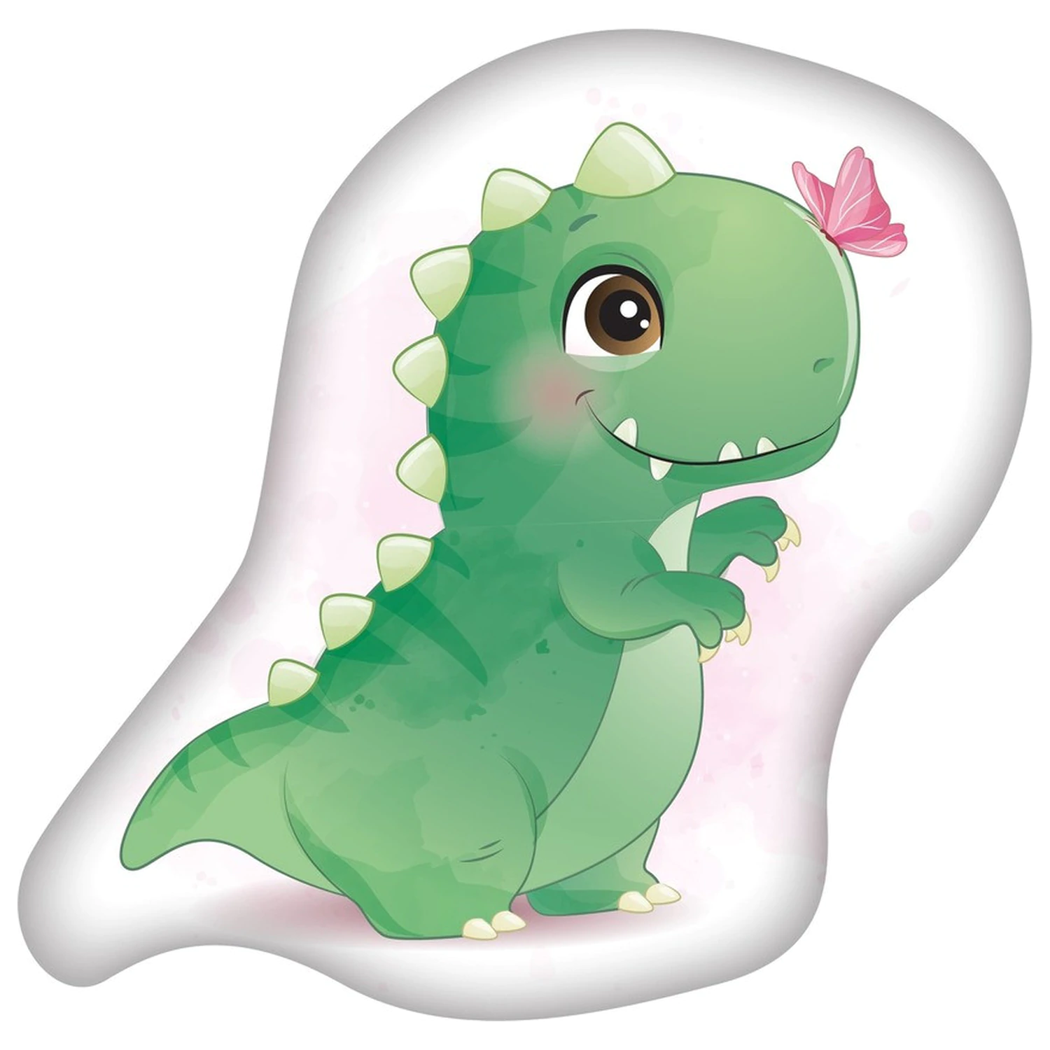 Blazina v obliki dinozavra metulja, okrasna blazina fotografija izdelka