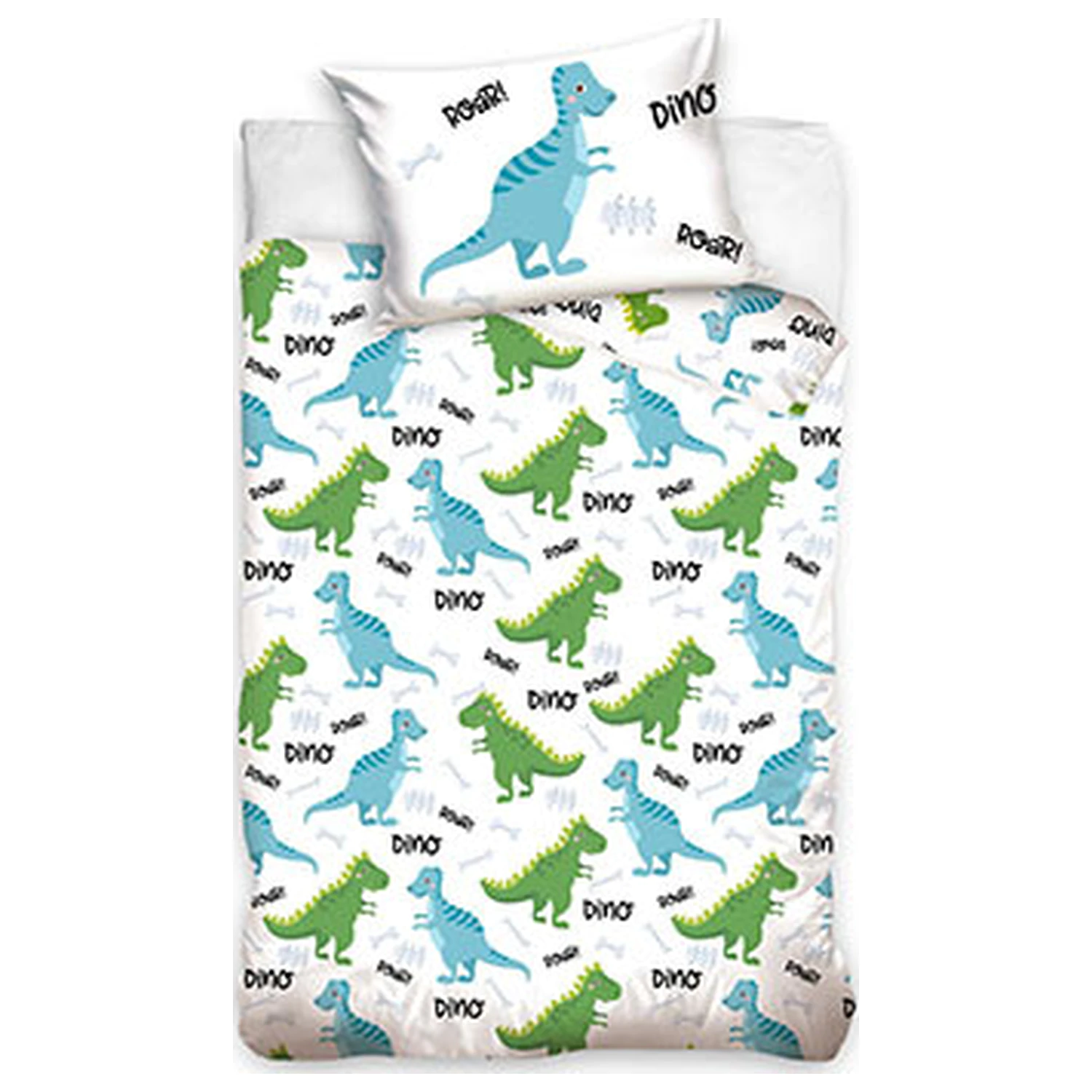 Dinosaur Roar Otroška prevleka za odejo za predšolske otroke fotografija izdelka