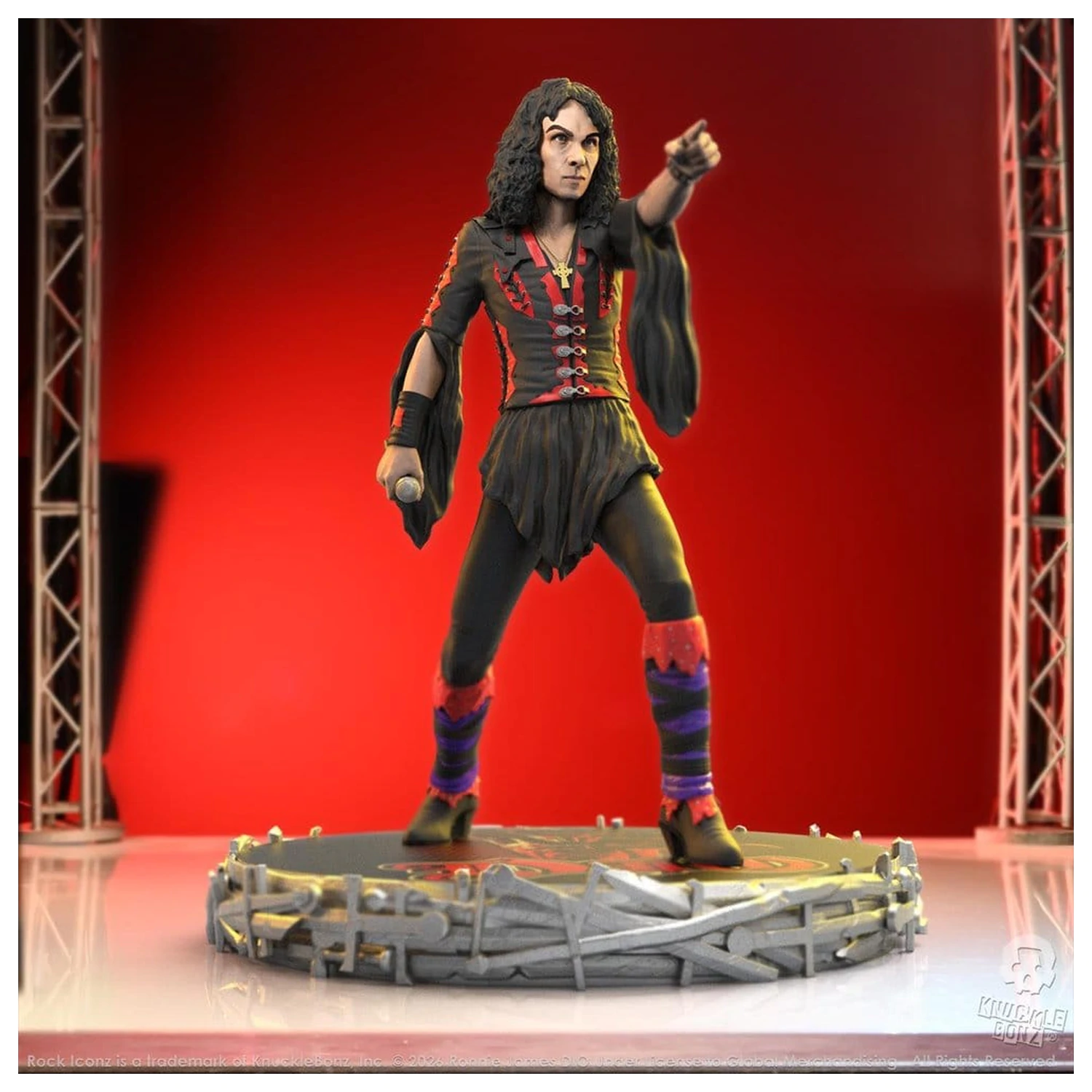 Dio Rock Iconz kip Ronnie James Dio III 18 cm fotografija izdelka
