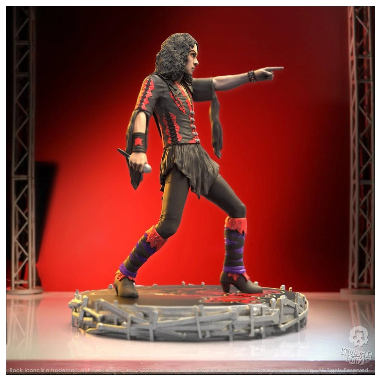 Dio Rock Iconz kip Ronnie James Dio III 18 cm fotografija izdelka