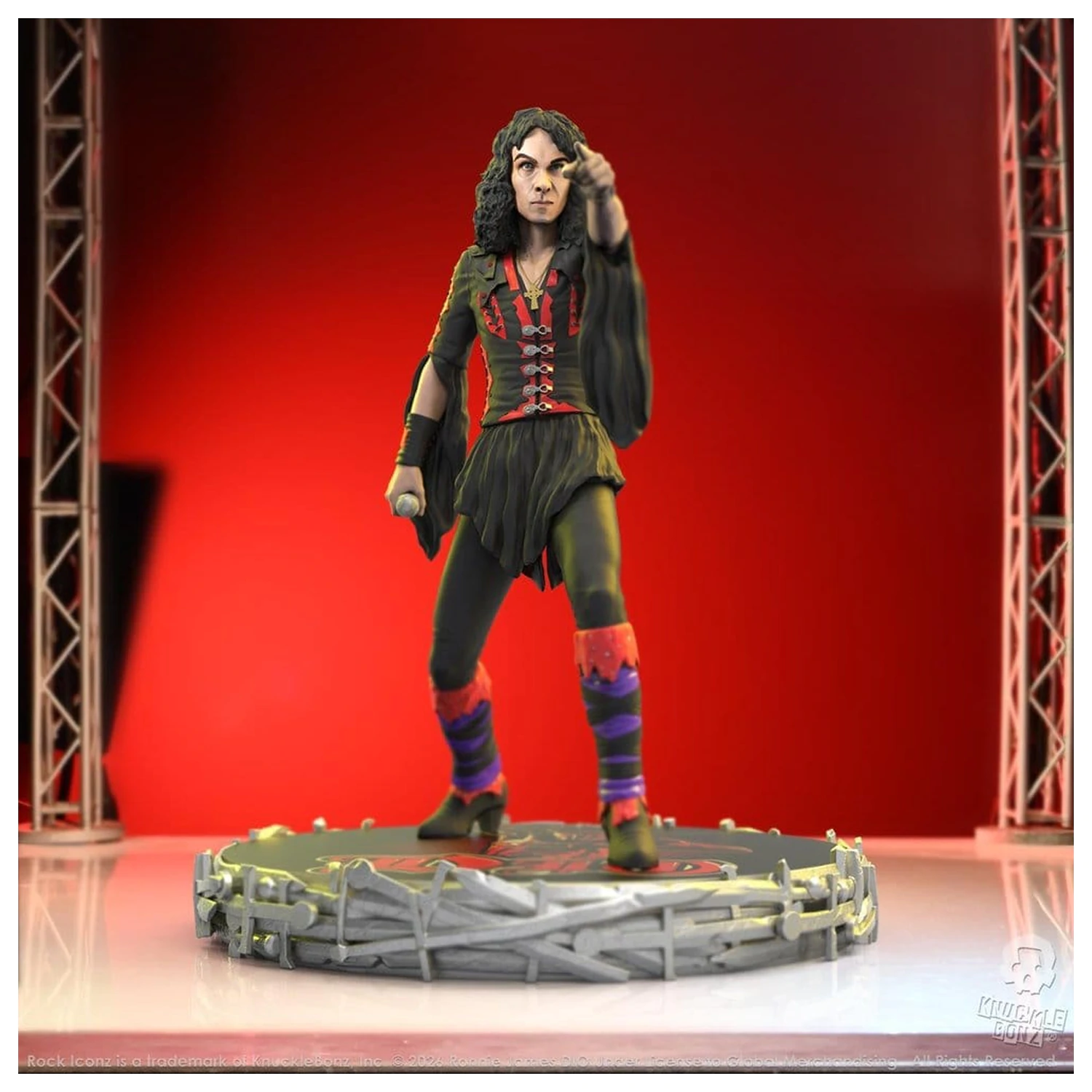 Dio Rock Iconz kip Ronnie James Dio III 18 cm fotografija izdelka