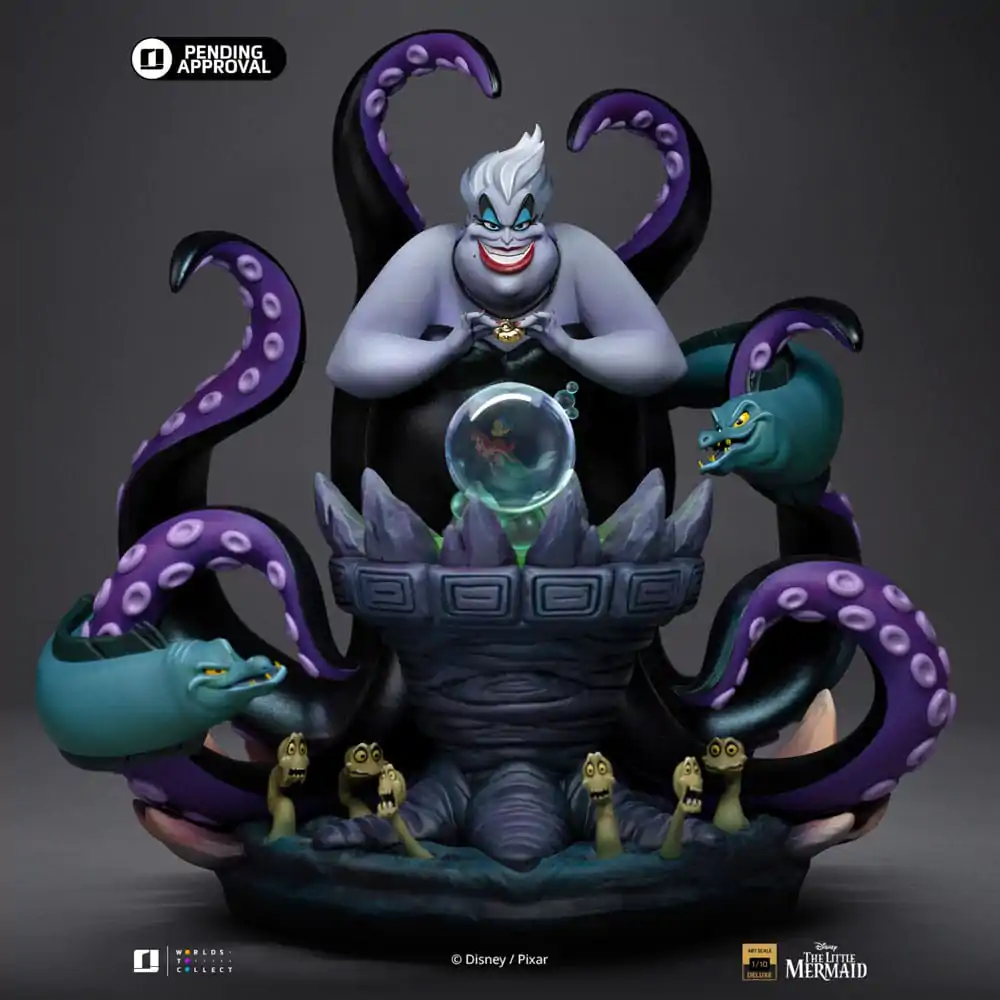 Disney's Villains Deluxe Umetniška figurica v merilu 1/10 Ursula 23 cm fotografija izdelka