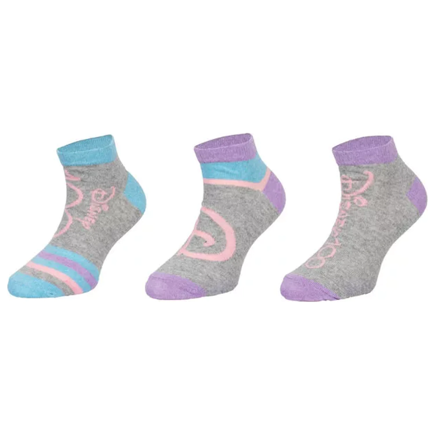 Disney 100th Anniversary Pastel otroške skrivne nogavice 27/30 fotografija izdelka