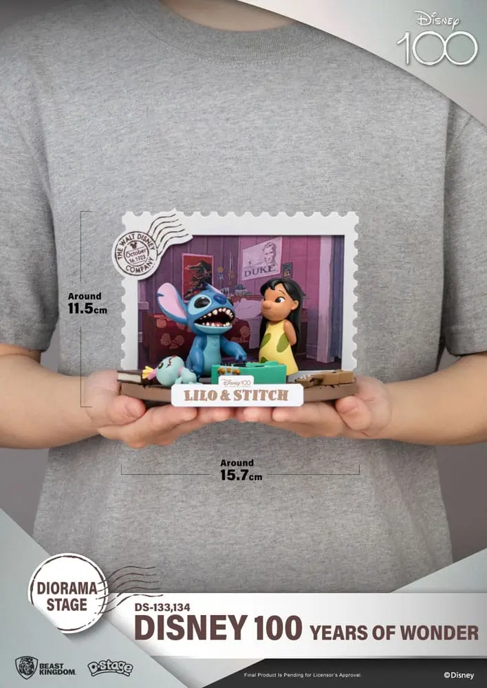 Disney 100 Years of Wonder D-Stage PVC Diorama Levji Kralj 10 cm fotografija izdelka