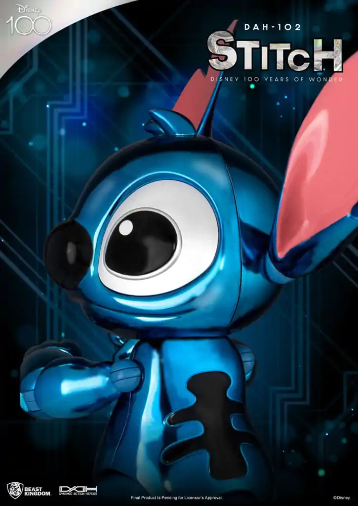 Disney 100 Years of Wonder Dynamic 8ction Heroes Akcijska figura 1/9 Stitch (Lilo & Stitch) 16 cm fotografija izdelka