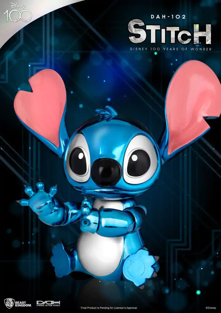 Disney 100 Years of Wonder Dynamic 8ction Heroes Akcijska figura 1/9 Stitch (Lilo & Stitch) 16 cm fotografija izdelka