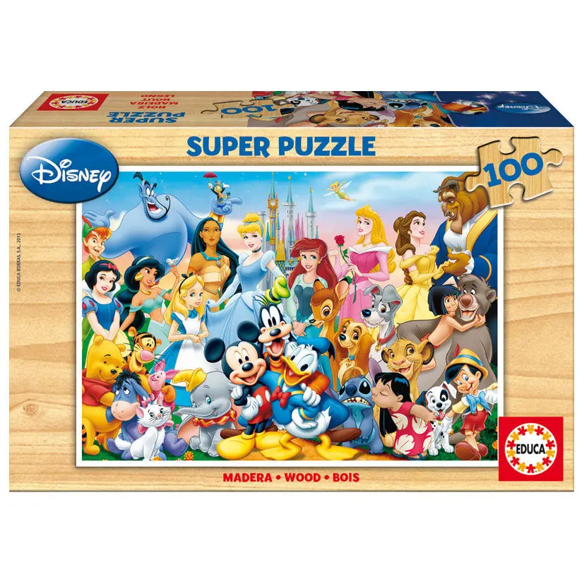 Disney The Wonderful World of Disney puzzle 100 kosov fotografija izdelka