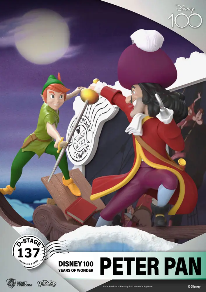 Disney 100th Anniversary D-Stage PVC Diorama Peter Pan 12 cm fotografija izdelka